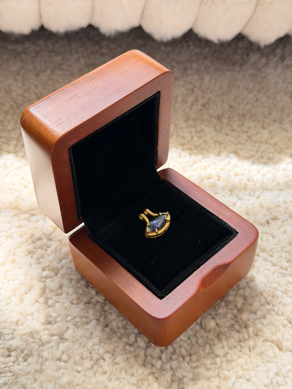 Vanessa Amethyst Marquise Charm