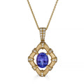 The Chloe Pendant - 18K Yellow Gold