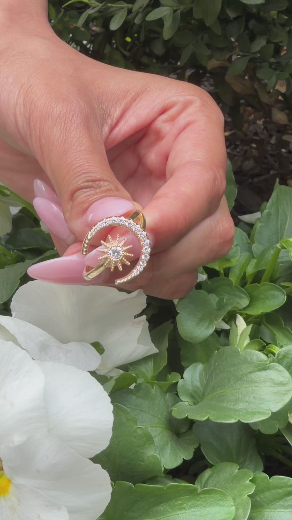 Rupal Sun & Moon Ring